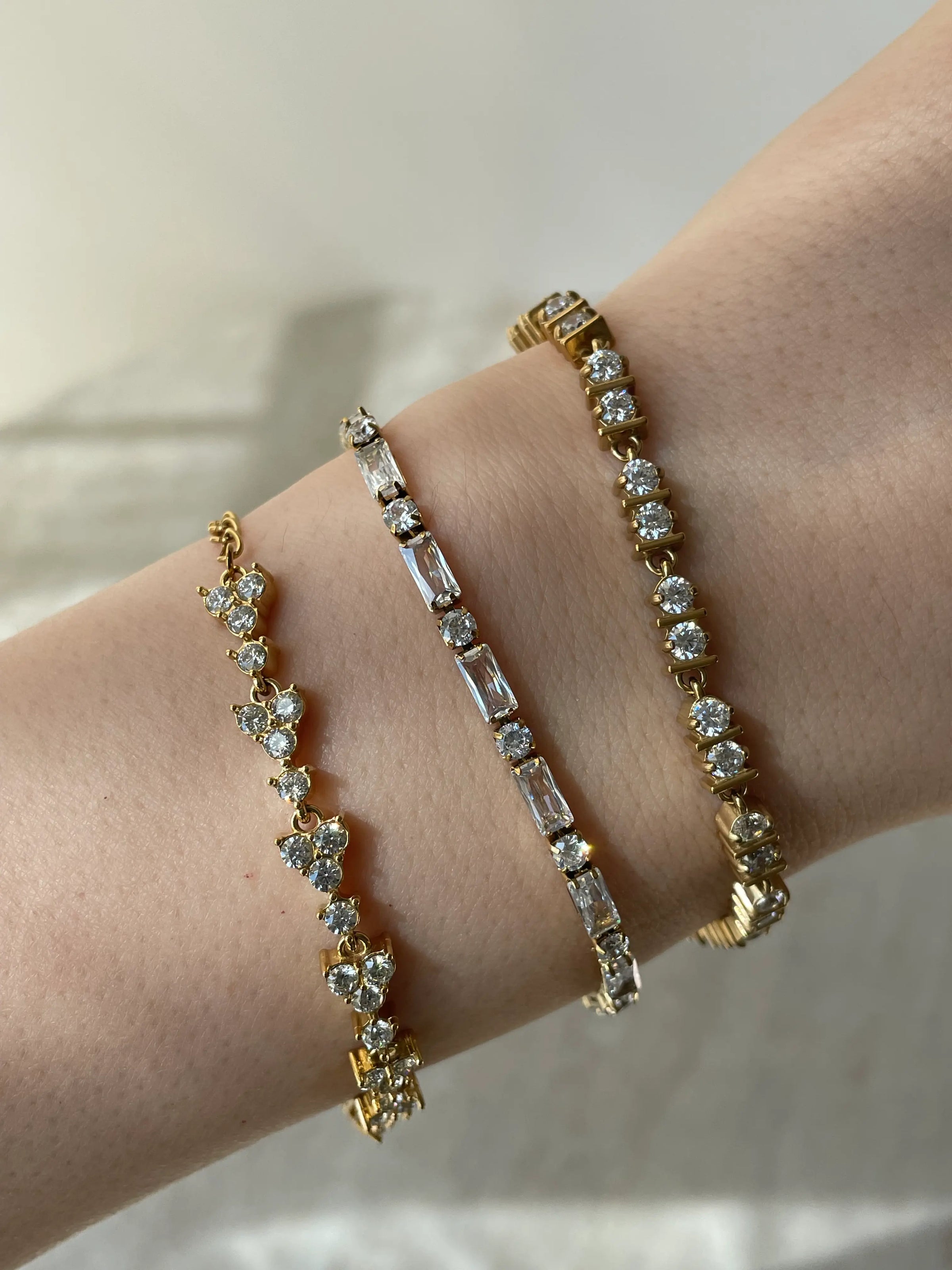 Crystal Tennis Armband