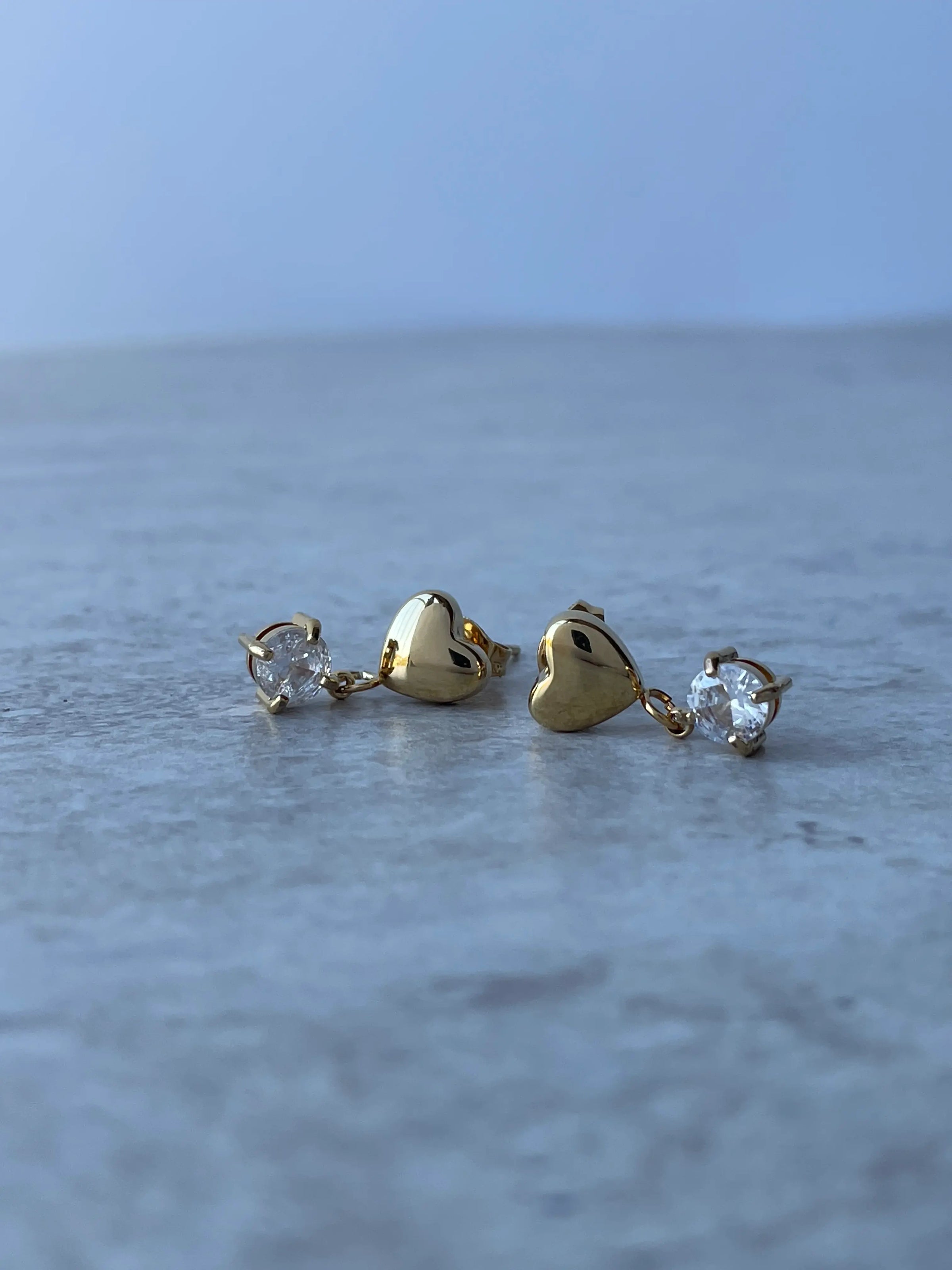 Soft Heart Studs