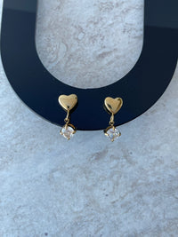 Soft Heart Studs