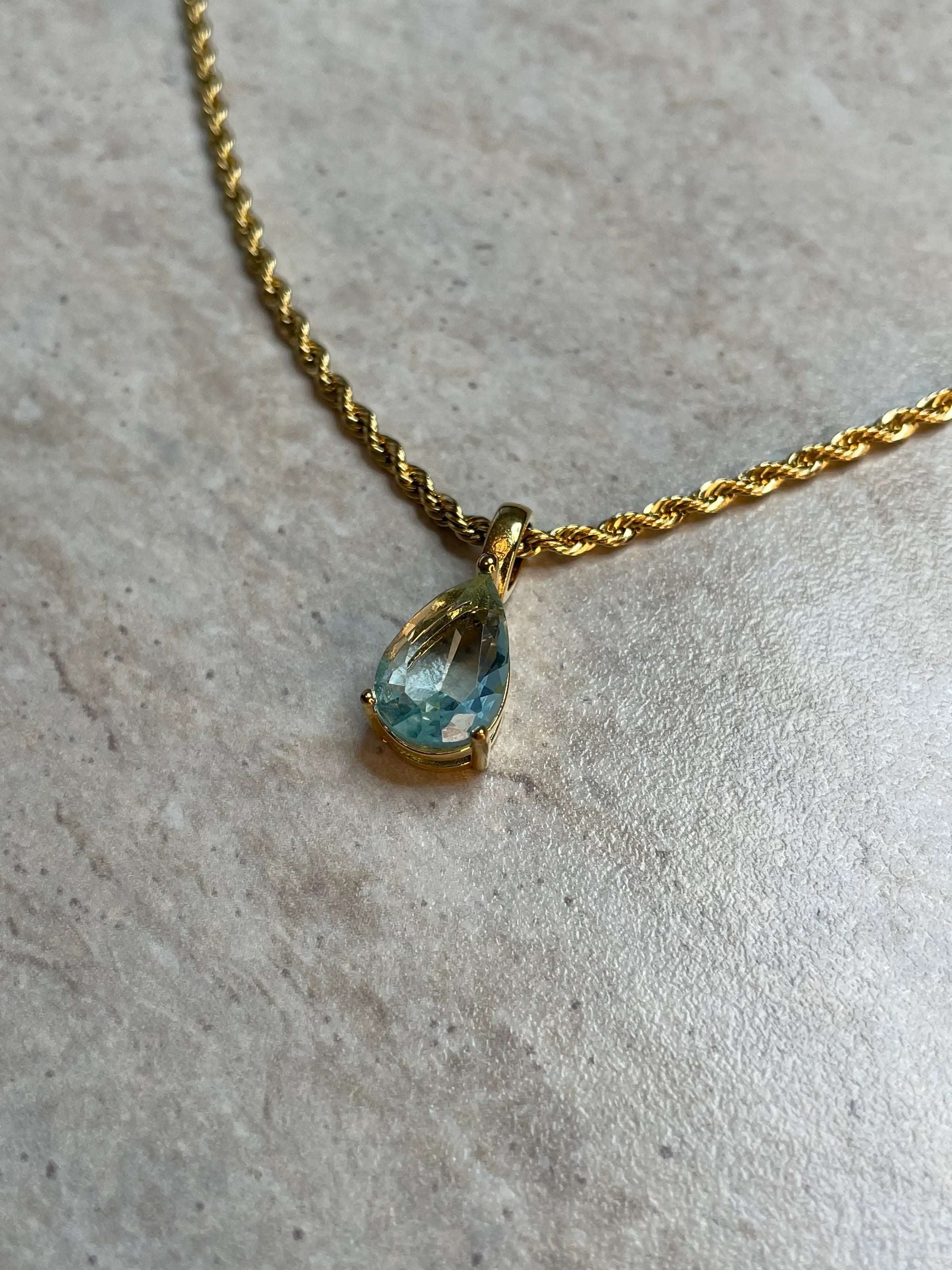Aqua Drop Kette